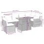 Garden set with 7 pieces of sofas and beige synthetic rattan cushions. by , Garden sets - Ref: Foro24-3272221, Price: 512,28 ...