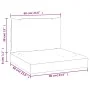 Cushions for pallets, 2 units, red Oxford fabric by , Cushions for chairs and sofas - Ref: Foro24-361760, Price: 35,56 €, Dis...