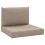 Cushions for pallets, 2 units, gray taupe Oxford fabric. by , Cushions for chairs and sofas - Ref: Foro24-361762, Price: 73,8...