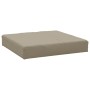 Cojines para palets 2 unidades tela Oxford gris taupé de , Cojines para sillas y sofás - Ref: Foro24-361762, Precio: 82,43 €,...