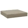Cushions for pallets, 2 units, gray taupe Oxford fabric. by , Cushions for chairs and sofas - Ref: Foro24-361762, Price: 73,8...