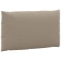 Cojines para palets 2 unidades tela Oxford gris taupé de , Cojines para sillas y sofás - Ref: Foro24-361762, Precio: 82,43 €,...