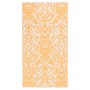 Orange-weißer PP-Außenteppich 160x230 cm von vidaXL, Outdoor-Protektoren - Ref: Foro24-310462, Preis: 47,00 €, Rabatt: %