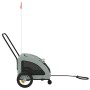 Fahrradanhänger für Haustiere, Eisen, grauer Oxford-Stoff. von , Kinderwagen für Haustiere - Ref: Foro24-93972, Preis: 99,92 ...