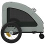 Fahrradanhänger für Haustiere, Eisen, grauer Oxford-Stoff. von , Kinderwagen für Haustiere - Ref: Foro24-93972, Preis: 99,92 ...