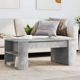 Engineered wood gray concrete coffee table 102x55x42 cm by , Coffee table - Ref: Foro24-831856, Price: 57,31 €, Discount: %