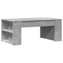 Engineered wood gray concrete coffee table 102x55x42 cm by , Coffee table - Ref: Foro24-831856, Price: 57,63 €, Discount: %