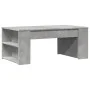 Engineered wood gray concrete coffee table 102x55x42 cm by , Coffee table - Ref: Foro24-831856, Price: 57,31 €, Discount: %