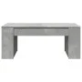 Engineered wood gray concrete coffee table 102x55x42 cm by , Coffee table - Ref: Foro24-831856, Price: 57,31 €, Discount: %
