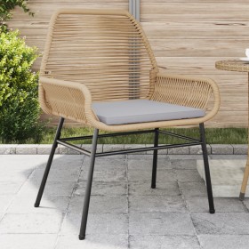 Garden armchairs with cushions 2 units synthetic brown rattan by , Garden chairs - Ref: Foro24-369096, Price: 129,52 €, Disco...