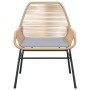 Garden armchairs with cushions 2 units synthetic brown rattan by , Garden chairs - Ref: Foro24-369096, Price: 130,38 €, Disco...