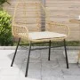 Sillones de jardín con cojines 2 uds ratán sintético marrón de , Sillas de jardín - Ref: Foro24-369094, Precio: 121,13 €, Des...