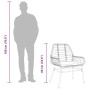 Garden armchairs with cushions 2 pcs synthetic brown rattan by , Garden chairs - Ref: Foro24-369094, Price: 116,92 €, Discoun...