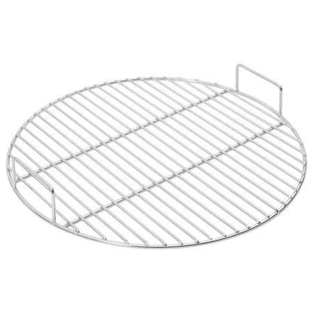 Runder BBQ-Grillrost mit Griffen aus Edelstahl 304 Ø44,5 cm von , Grillzubehör - Ref: Foro24-4010558, Preis: 37,34 €, Rabatt: %