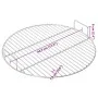 Round BBQ grill with stainless steel 304 handles Ø44.5 cm by , BBQ accessories - Ref: Foro24-4010558, Price: 37,32 €, Discoun...