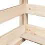 Cama infantil con techo madera maciza pino 100x200 cm de , Camas y somieres - Ref: Foro24-846997, Precio: 157,36 €, Descuento: %