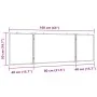 Pizarra magnética plegable aluminio 160x50x1,7 cm de , Paneles de exposición - Ref: Foro24-4005366, Precio: 52,20 €, Descuent...