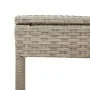 Sun loungers with small table, 2 units, light gray synthetic rattan by , Loungers - Ref: Foro24-4002715, Price: 274,97 €, Dis...
