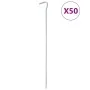 Clavijas para tienda 50 uds acero galvanizado 30 cm Ø7 mm de , Accesorios para tiendas de campaña - Ref: Foro24-4009326, Prec...