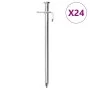 Zelte 24 Stück verzinkter Stahlstifte 19,5 cm 8 mm von , Zeltzubehör - Ref: Foro24-4009358, Preis: 27,98 €, Rabatt: %