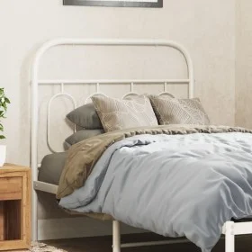 Weißes Metallkopfteil 90 cm von , Kopf- und Fußteile - Ref: Foro24-377194, Preis: 30,02 €, Rabatt: %