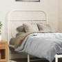 Cabecero de metal blanco 90 cm de , Cabeceros y pies de cama - Ref: Foro24-377194, Precio: 30,00 €, Descuento: %