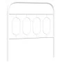 Cabecero de metal blanco 90 cm de , Cabeceros y pies de cama - Ref: Foro24-377194, Precio: 30,00 €, Descuento: %