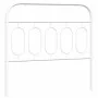Weißes Metallkopfteil 107 cm von , Kopf- und Fußteile - Ref: Foro24-377196, Preis: 33,28 €, Rabatt: %