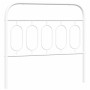 Weißes Metallkopfteil 107 cm von , Kopf- und Fußteile - Ref: Foro24-377196, Preis: 33,72 €, Rabatt: %