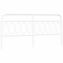 Weißes Metallkopfteil 200 cm von , Kopf- und Fußteile - Ref: Foro24-377204, Preis: 43,26 €, Rabatt: %