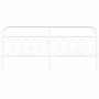 Weißes Metallkopfteil 200 cm von , Kopf- und Fußteile - Ref: Foro24-377204, Preis: 42,74 €, Rabatt: %