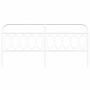 Weißes Metallkopfteil 200 cm von , Kopf- und Fußteile - Ref: Foro24-377204, Preis: 43,26 €, Rabatt: %