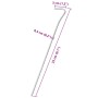 Clavijas para tienda 50 uds acero galvanizado 23 cm Ø4 mm de , Accesorios para tiendas de campaña - Ref: Foro24-4009330, Prec...