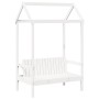 Bank mit massivem Dach aus weißer Kiefer 117,5x70x176,5 cm von , Banken - Ref: Foro24-846995, Preis: 135,51 €, Rabatt: %