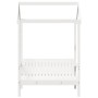 Bank mit massivem Dach aus weißer Kiefer 117,5x70x176,5 cm von , Banken - Ref: Foro24-846995, Preis: 135,51 €, Rabatt: %