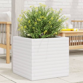 Solid white pine wood planter 50x50x46 cm by , Pots and planters - Ref: Foro24-3282405, Price: 121,94 €, Discount: %