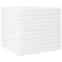 Jardinera de madera maciza de pino blanca 50x50x46 cm de , Maceteros y jardineras - Ref: Foro24-3282405, Precio: 121,88 €, De...