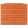 Jardinera de madera maciza de pino marrón cera 60x60x46 cm de , Maceteros y jardineras - Ref: Foro24-3282411, Precio: 142,44 €