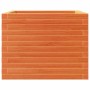 Jardinera de madera maciza de pino marrón cera 60x60x46 cm de , Maceteros y jardineras - Ref: Foro24-3282411, Precio: 142,44 €