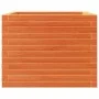 Solid pine wood planter in brown wax 60x60x46 cm by , Pots and planters - Ref: Foro24-3282411, Price: 140,70 €, Discount: %