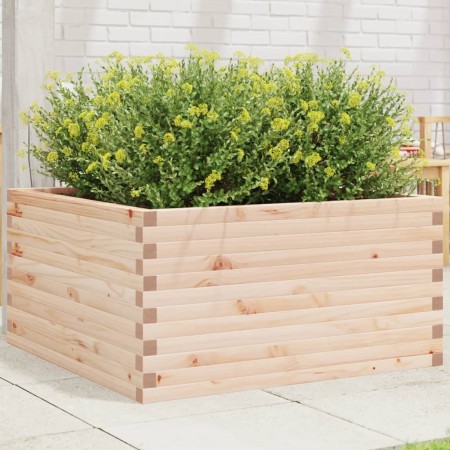 Massive Holzblumenkasten aus Kiefer 90x90x46 cm von , Töpfe und Pflanzgefäße - Ref: Foro24-3282424, Preis: 170,20 €, Rabatt: %