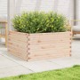 Massive Holzblumenkasten aus Kiefer 90x90x46 cm von , Töpfe und Pflanzgefäße - Ref: Foro24-3282424, Preis: 170,20 €, Rabatt: %