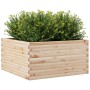Massive Holzblumenkasten aus Kiefer 90x90x46 cm von , Töpfe und Pflanzgefäße - Ref: Foro24-3282424, Preis: 170,20 €, Rabatt: %