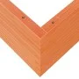 Solid pine wood planter in brown wax finish 90x90x46 cm by , Pots and planters - Ref: Foro24-3282426, Price: 201,32 €, Discou...