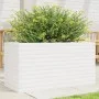 Massive weiße Kiefernholz-Pflanzschale 90x40x46 cm von , Töpfe und Pflanzgefäße - Ref: Foro24-3282445, Preis: 151,13 €, Rabat...
