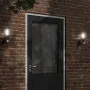 Aplique de exterior con sensor acero inoxidable negro de , Iluminación de exterior - Ref: Foro24-4006234, Precio: 35,86 €, De...