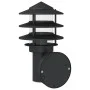 Aplique de exterior con sensor acero inoxidable negro de , Iluminación de exterior - Ref: Foro24-4006234, Precio: 35,86 €, De...
