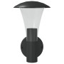 Außenlampen, 2 Stück, Edelstahl, Schwarz. von , Außenbeleuchtung - Ref: Foro24-4006241, Preis: 47,11 €, Rabatt: %