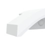 LED-Außenwandleuchten mit Sensor, 2 Stück, weißes Aluminium. von , Außenbeleuchtung - Ref: Foro24-4006283, Preis: 61,03 €, Ra...