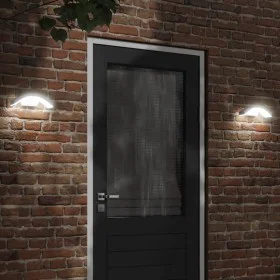 LED-Außenwandleuchten, 2 Stück, aus weißem gegossenem Aluminium von , Außenbeleuchtung - Ref: Foro24-4006281, Preis: 48,18 €,...